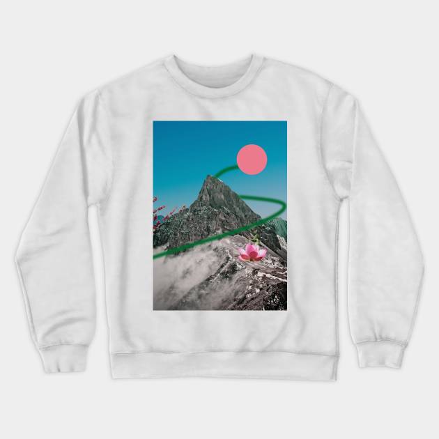 Peace and Quiet Crewneck Sweatshirt by Dusty wave